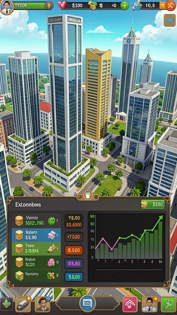 567slots - Tampilan antarmuka yang menarik dan mudah digunakan.