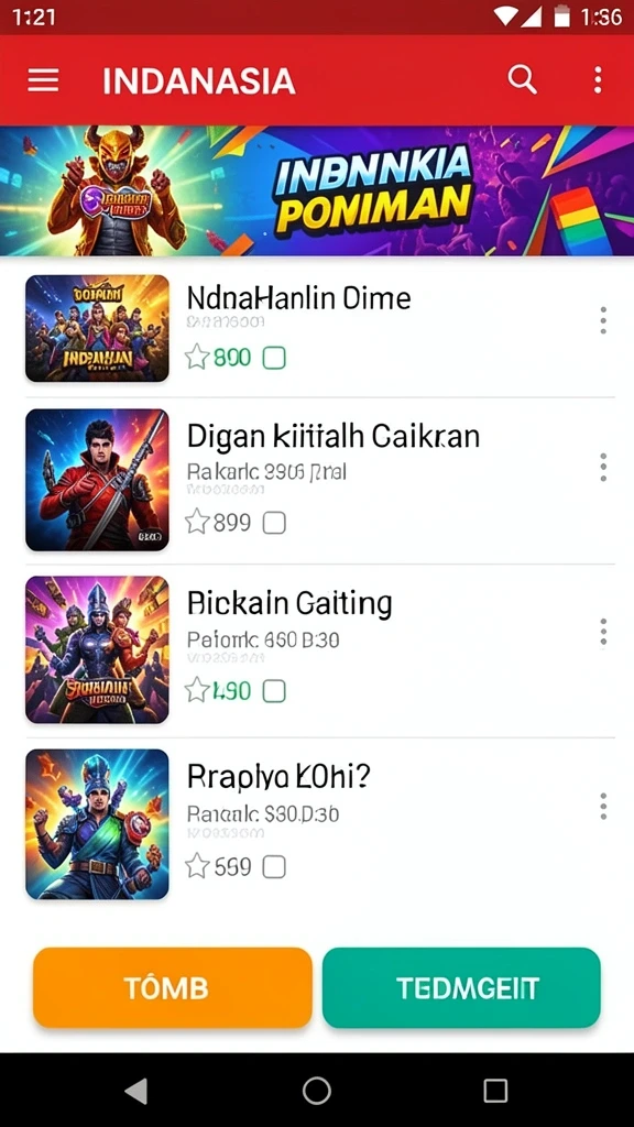 9zkgames - Tampilan antarmuka yang menarik dan mudah digunakan.