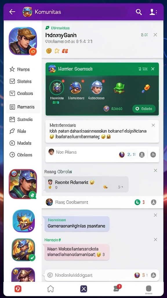 hit9 - Tampilan awal yang menarik dan penuh warna.