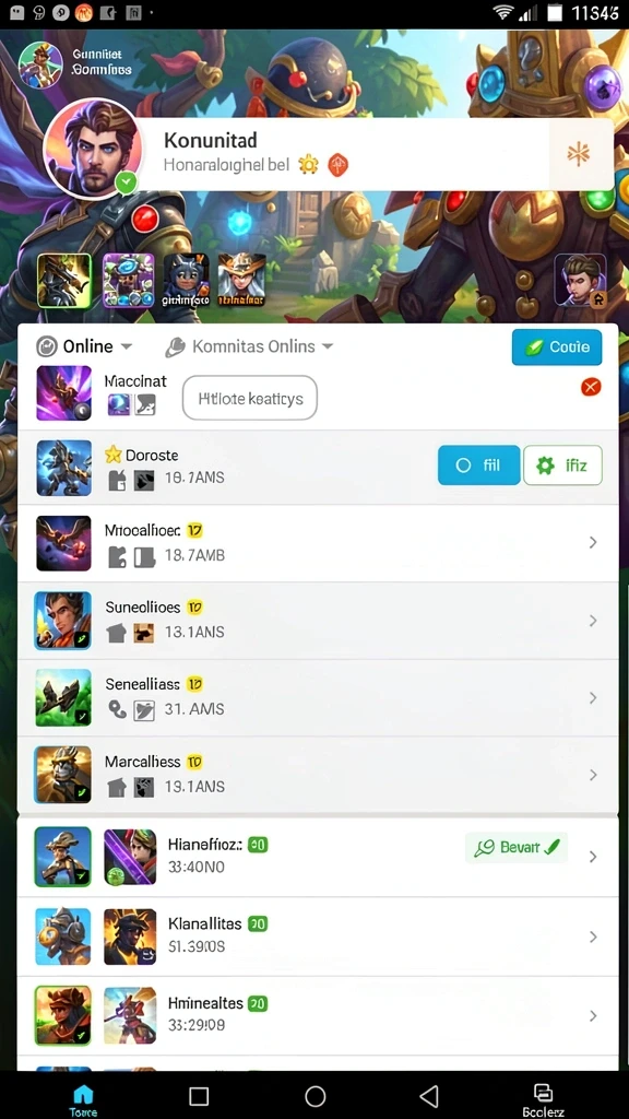 rr89 - Tampilan awal game dengan karakter utama siap berpetualang.