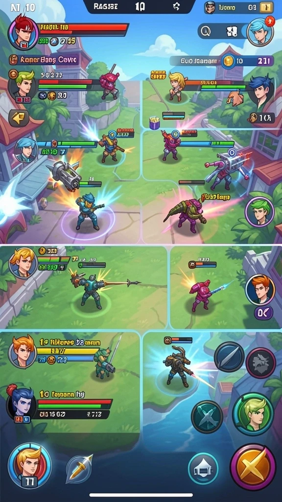 rsngame - Screenshot dari momen menegangkan dalam permainan.
